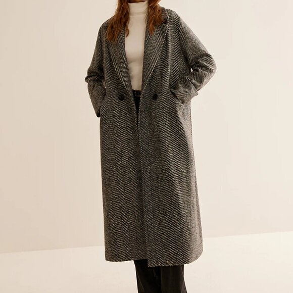 Commense Essential Versatile Long Trench Coat - Picture 1 of 6